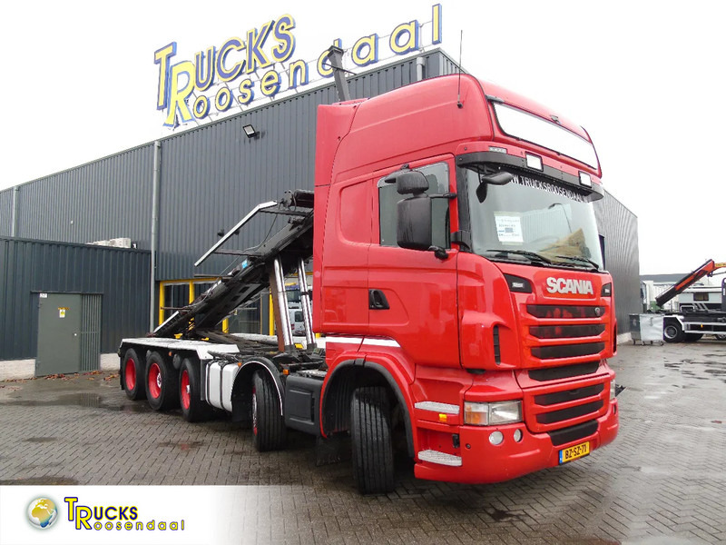 Scania R480 +10X2 + VBG CABLE 30TON - Kamion me sistem kabllor: foto 1 Scania R480 +10X2 + VBG CABLE 30TON - Kamion me sistem kabllor: foto 1
