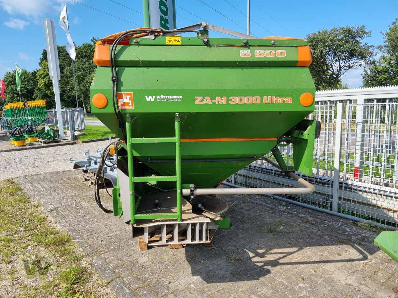Amazone ZA-M 3000 - Shpërndarës plehu kimik: foto 2 Amazone ZA-M 3000 - Shpërndarës plehu kimik: foto 2