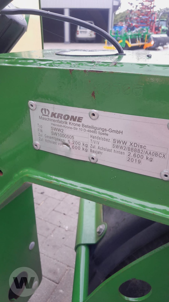 Krone X-Disc 6200 - Korrëse bari: foto 5 Krone X-Disc 6200 - Korrëse bari: foto 5
