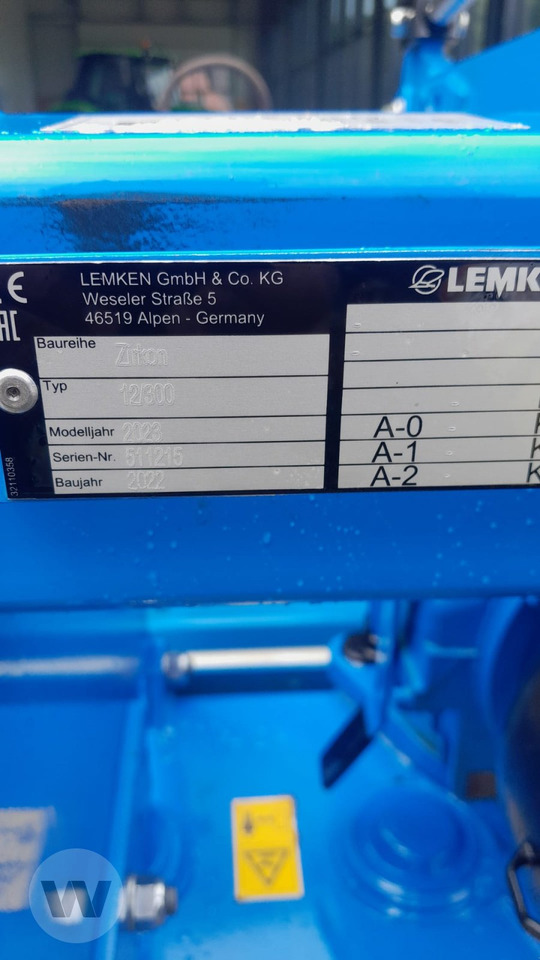 Lemken Zirkon 12/300 - Freze rotative: foto 4 Lemken Zirkon 12/300 - Freze rotative: foto 4