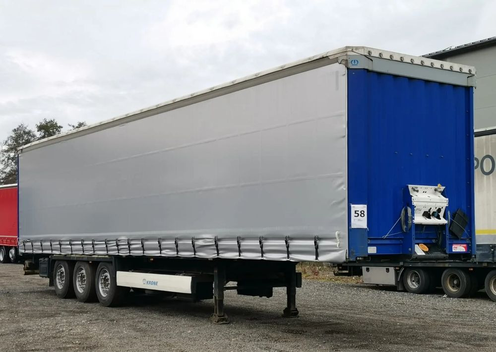 Krone STANDARD FIRANKA - Gjysmë rimorkio me tendë: foto 1 Krone STANDARD FIRANKA - Gjysmë rimorkio me tendë: foto 1