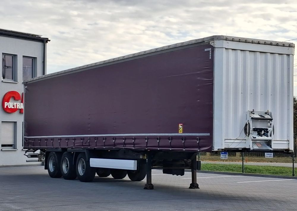 Krone Standard, Firanka, Mocowania promowe, Podnoszony zderzak - Gjysmë rimorkio me tendë: foto 2 Krone Standard, Firanka, Mocowania promowe, Podnoszony zderzak - Gjysmë rimorkio me tendë: foto 2