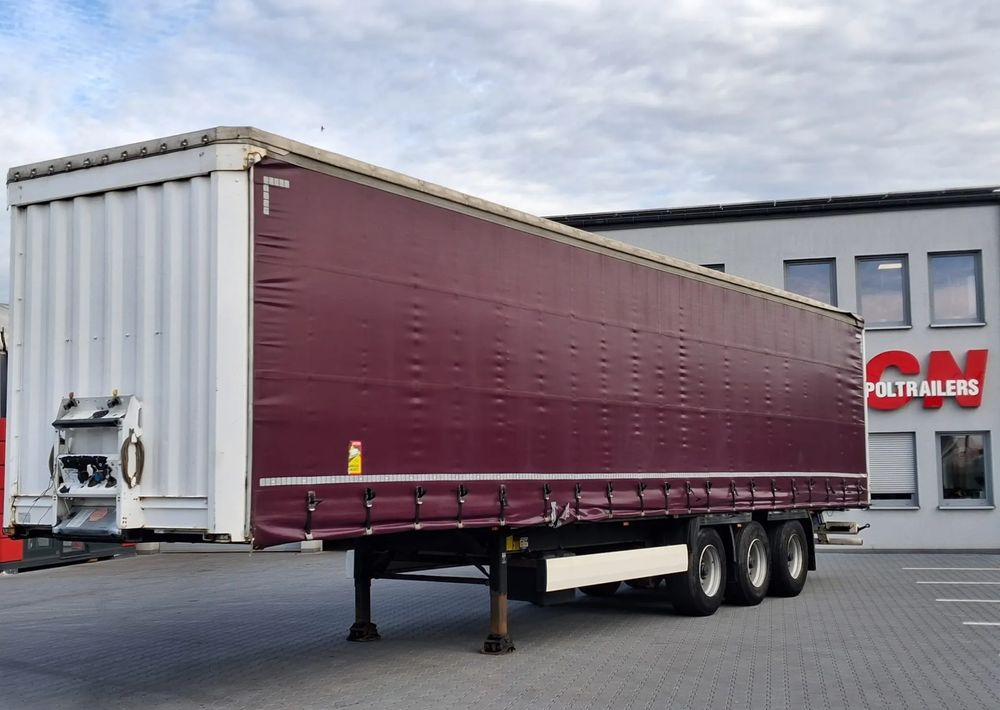 Krone Standard, Firanka, Mocowania promowe, Podnoszony zderzak - Gjysmë rimorkio me tendë: foto 1 Krone Standard, Firanka, Mocowania promowe, Podnoszony zderzak - Gjysmë rimorkio me tendë: foto 1