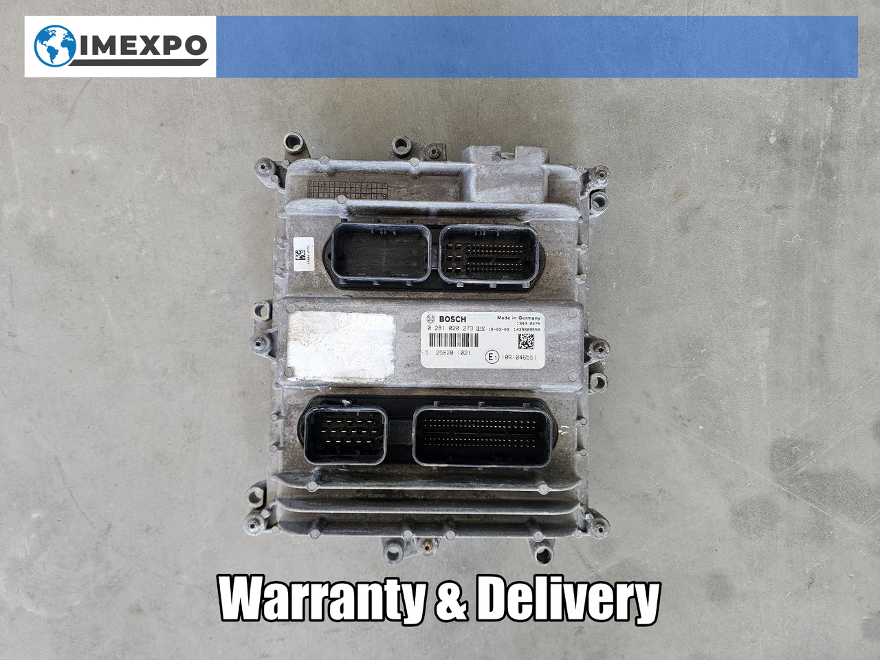 MAN TGS TGX EURO 6 / D2676 / ENGINE CONTROL UNIT - ECU: foto 1 MAN TGS TGX EURO 6 / D2676 / ENGINE CONTROL UNIT - ECU: foto 1