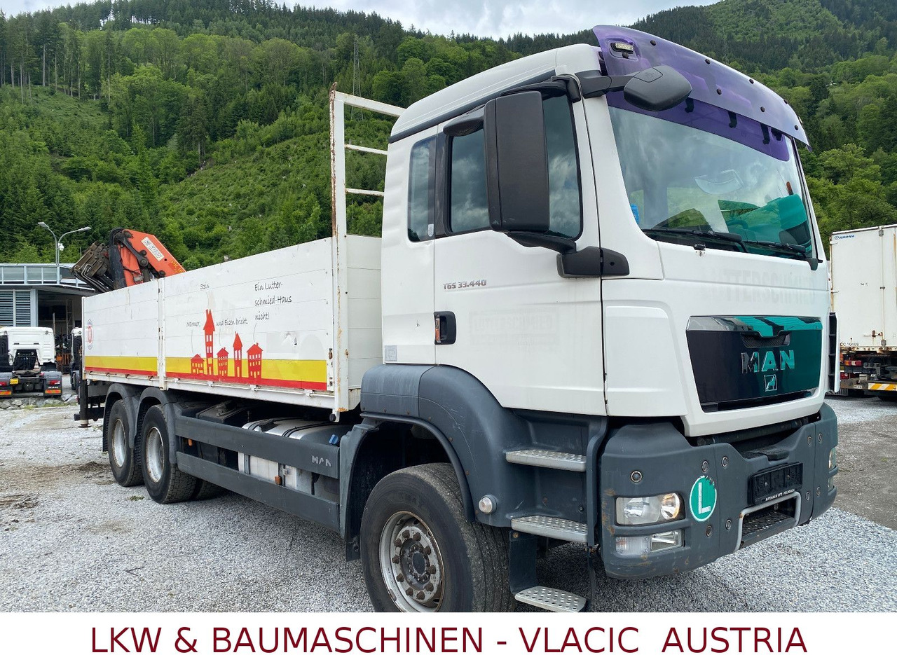 MAN TGS 33.440 6x4 Blatt/Blatt Mit Palfinger PK16500 - Kamion me karroceri të hapur, Kamion me vinç: foto 2 MAN TGS 33.440 6x4 Blatt/Blatt Mit Palfinger PK16500 - Kamion me karroceri të hapur, Kamion me vinç: foto 2