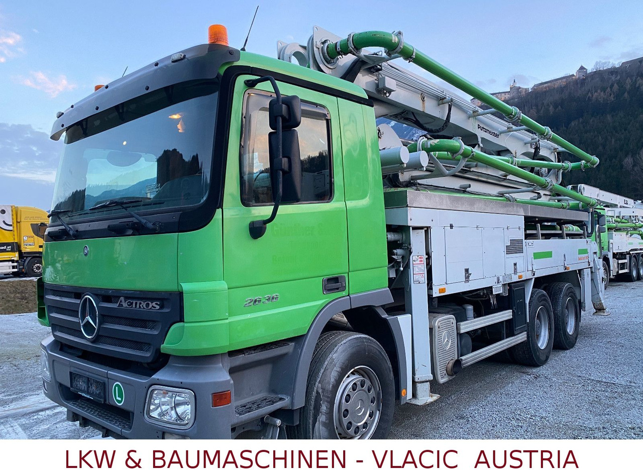 Mercedes-Benz 2641 Putzmeister 32/4 - Pompë betoni: foto 1 Mercedes-Benz 2641 Putzmeister 32/4 - Pompë betoni: foto 1