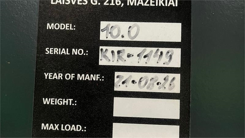BEAR 10.0 Læsserampe stærk model til 10.000KG - Rampa e ngarkimit: foto 3 BEAR 10.0 Læsserampe stærk model til 10.000KG - Rampa e ngarkimit: foto 3