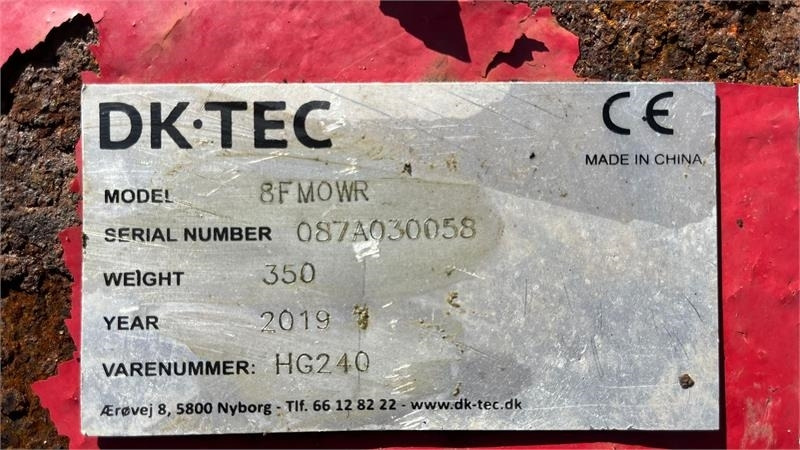 Dk-Tec HG 240 Rotorklipper - Korrëse bari: foto 2 Dk-Tec HG 240 Rotorklipper - Korrëse bari: foto 2
