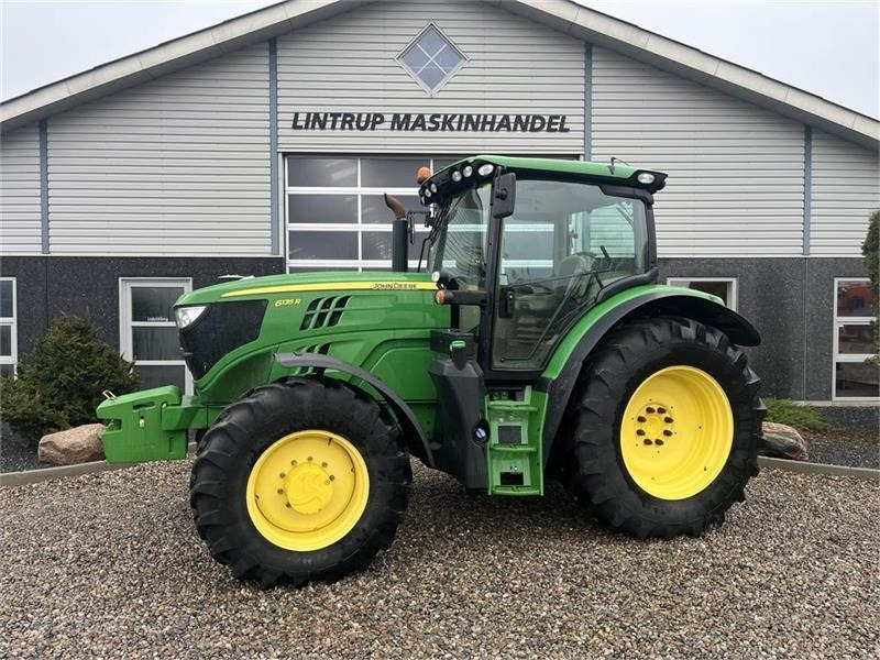 John Deere 6135R Krybegear, frontlift, TLS Affjedret foraksel - Traktor: foto 1 John Deere 6135R Krybegear, frontlift, TLS Affjedret foraksel - Traktor: foto 1