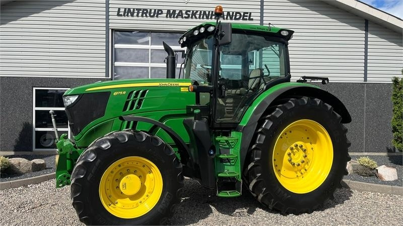 John Deere 6175R Med frontlift og frontPTO samt luft anlæg  - Traktor: foto 1 John Deere 6175R Med frontlift og frontPTO samt luft anlæg  - Traktor: foto 1