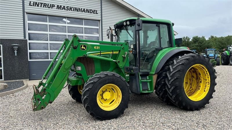 John Deere 6320 m/JD 631 Frontlæsser AutoPower og TLS affjed - Traktor: foto 2 John Deere 6320 m/JD 631 Frontlæsser AutoPower og TLS affjed - Traktor: foto 2