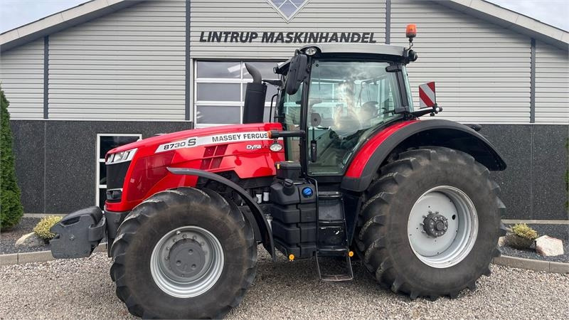 Massey Ferguson 8730S Dyna VT Velholdt traktor - Traktor: foto 1 Massey Ferguson 8730S Dyna VT Velholdt traktor - Traktor: foto 1