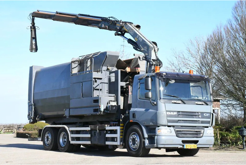 DAF CF75/310 FAN !!KRAAN/HAAK!!PERSCONTAINER!!HIGH PRESURRE CLEANING!!HOGEDRUK REINIGING!!HOCH DRUCK WASHEN SYSTEM!!REINIGING!GEJO B - Kamion vetëngarkues, Kamion me vinç: foto 1 DAF CF75/310 FAN !!KRAAN/HAAK!!PERSCONTAINER!!HIGH PRESURRE CLEANING!!HOGEDRUK REINIGING!!HOCH DRUCK WASHEN SYSTEM!!REINIGING!GEJO B - Kamion vetëngarkues, Kamion me vinç: foto 1