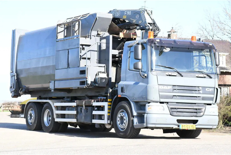 DAF CF75/310 FAN !!KRAAN/HAAK!!PERSCONTAINER!!HIGH PRESURRE CLEANING!!HOGEDRUK REINIGING!!HOCH DRUCK WASHEN SYSTEM!!REINIGING!GEJO B - Kamion vetëngarkues, Kamion me vinç: foto 2 DAF CF75/310 FAN !!KRAAN/HAAK!!PERSCONTAINER!!HIGH PRESURRE CLEANING!!HOGEDRUK REINIGING!!HOCH DRUCK WASHEN SYSTEM!!REINIGING!GEJO B - Kamion vetëngarkues, Kamion me vinç: foto 2