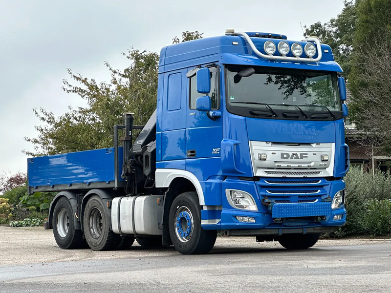 DAF XF 460 6x4!!HIAB 24TM CRANE/KRAN/TREKKER/BAKWAGEN!!BAUKRANE TRANSPORT!!euro6! - Gjysmë-kamion: foto 2 DAF XF 460 6x4!!HIAB 24TM CRANE/KRAN/TREKKER/BAKWAGEN!!BAUKRANE TRANSPORT!!euro6! - Gjysmë-kamion: foto 2