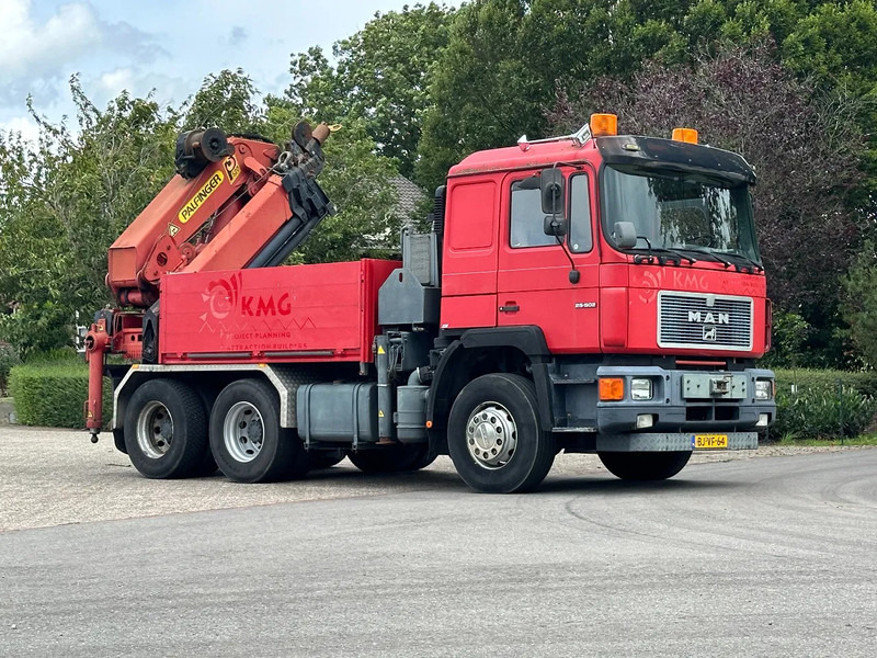 MAN F16 25.502 V10 PALFINGER PK52000 52TM CRANE/GRUE/WINCH!! ELECTRO PACK!!6x4!! - Kamion me vinç: foto 5 MAN F16 25.502 V10 PALFINGER PK52000 52TM CRANE/GRUE/WINCH!! ELECTRO PACK!!6x4!! - Kamion me vinç: foto 5