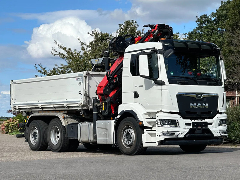 MAN TGS 26.430 2022!EURO6!! 6x2!! PALFINGER 23tm+JIB+LIER/WINCH!!DREISEITEN KIPPER/BORDMATIC!!9tkm - Kamion vetëshkarkues, Kamion me vinç: foto 2 MAN TGS 26.430 2022!EURO6!! 6x2!! PALFINGER 23tm+JIB+LIER/WINCH!!DREISEITEN KIPPER/BORDMATIC!!9tkm - Kamion vetëshkarkues, Kamion me vinç: foto 2