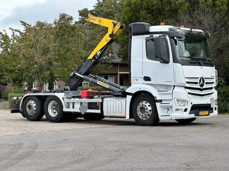 Mercedes-Benz Antos 2545!!EUR6 HAAK/ABROLLKIPPER!!KNICKARM!! - Kamion vetëngarkues: foto 3 Mercedes-Benz Antos 2545!!EUR6 HAAK/ABROLLKIPPER!!KNICKARM!! - Kamion vetëngarkues: foto 3