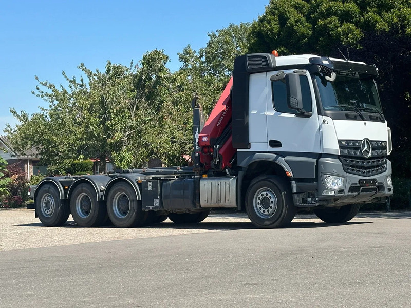 Mercedes-Benz Arocs 3251 8x4 TRIPLE!!28TM KRAAN/HAAK!!EURO6!!TOP! ZERO EMISSIE 2030!! - Kamion vetëngarkues, Kamion me vinç: foto 4 Mercedes-Benz Arocs 3251 8x4 TRIPLE!!28TM KRAAN/HAAK!!EURO6!!TOP! ZERO EMISSIE 2030!! - Kamion vetëngarkues, Kamion me vinç: foto 4
