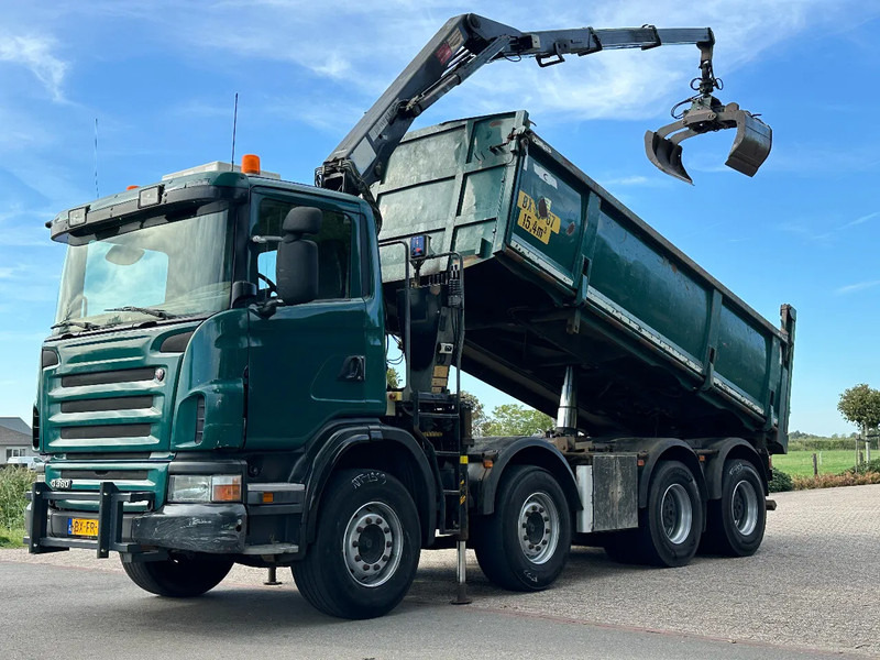 Scania G360 8x4!!Z-Kraan/KIPPER!! - Kamion vetëshkarkues, Kamion me vinç: foto 5 Scania G360 8x4!!Z-Kraan/KIPPER!! - Kamion vetëshkarkues, Kamion me vinç: foto 5