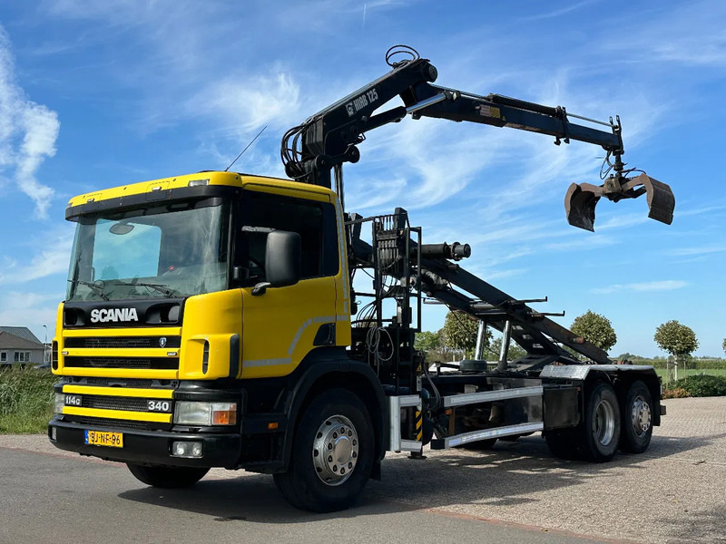 Scania R114-340 6x2 !!KRAAN/CONTAINER/KABEL!!MANUELL!! - Kamion me sistem kabllor, Kamion me vinç: foto 5 Scania R114-340 6x2 !!KRAAN/CONTAINER/KABEL!!MANUELL!! - Kamion me sistem kabllor, Kamion me vinç: foto 5