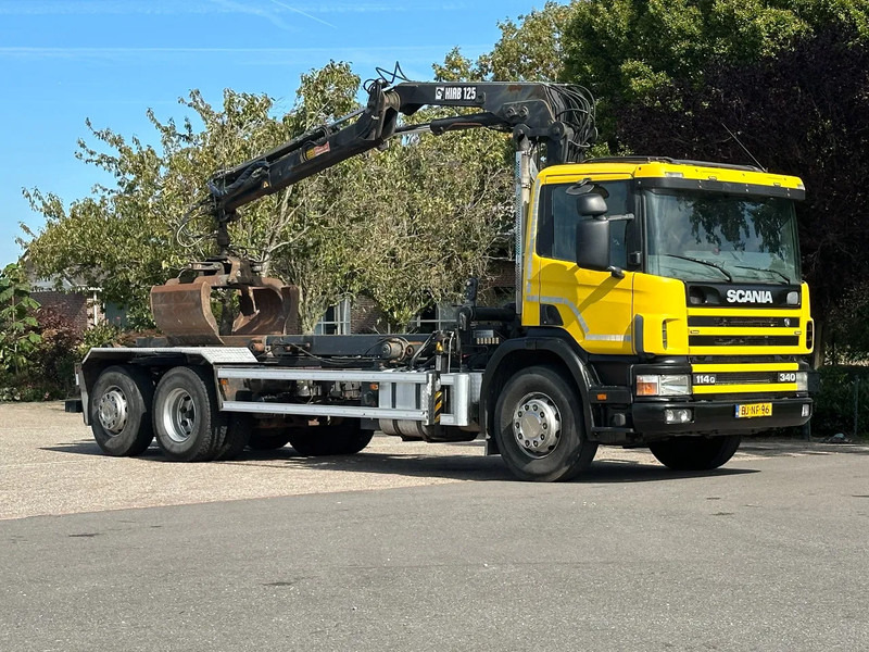 Scania R114-340 6x2 !!KRAAN/CONTAINER/KABEL!!MANUELL!! - Kamion me sistem kabllor, Kamion me vinç: foto 4 Scania R114-340 6x2 !!KRAAN/CONTAINER/KABEL!!MANUELL!! - Kamion me sistem kabllor, Kamion me vinç: foto 4