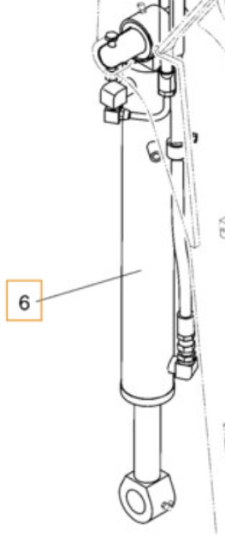 Case PY01V00070F1 - Cilindri hidraulik për Makineri ndërtimi: foto 2 Case PY01V00070F1 - Cilindri hidraulik për Makineri ndërtimi: foto 2