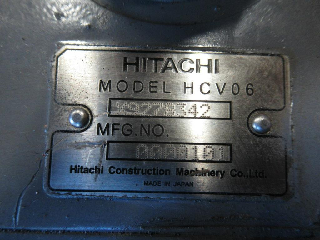Hitachi X9278342 - HCV06 - Valvula hidraulike për Makineri ndërtimi: foto 1 Hitachi X9278342 - HCV06 - Valvula hidraulike për Makineri ndërtimi: foto 1
