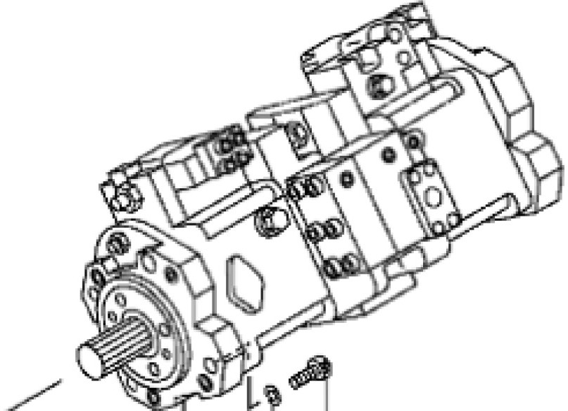 Hitachi YA00072789 - 4626845 - Pompa hidraulike për Makineri ndërtimi: foto 2 Hitachi YA00072789 - 4626845 - Pompa hidraulike për Makineri ndërtimi: foto 2