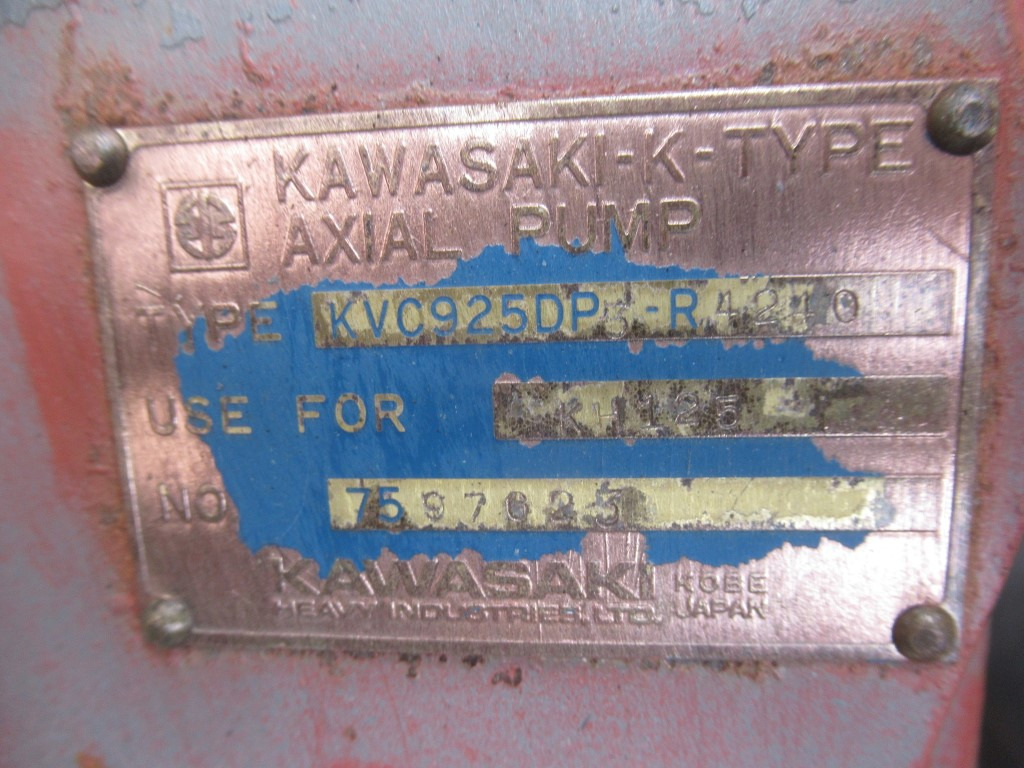 Kawasaki KVC925DP-R - - Pompa hidraulike për Makineri ndërtimi: foto 5 Kawasaki KVC925DP-R - - Pompa hidraulike për Makineri ndërtimi: foto 5