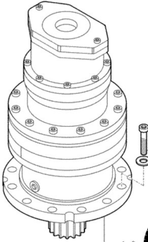 New Holland 152403282 - 71475935 - Motor rrotullues për Makineri ndërtimi: foto 1 New Holland 152403282 - 71475935 - Motor rrotullues për Makineri ndërtimi: foto 1