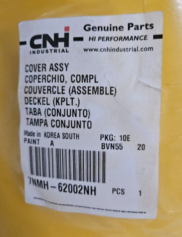New Holland 7NMH-62002NH - 7NMH-62003CA - Trupi dhe të jashtme për Makineri bujqësore: foto 5 New Holland 7NMH-62002NH - 7NMH-62003CA - Trupi dhe të jashtme për Makineri bujqësore: foto 5
