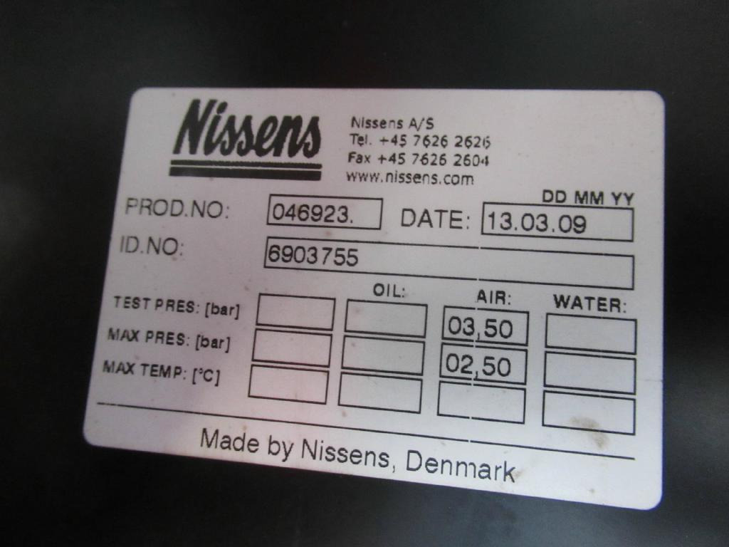 Nissens 6903755 - - Ftohësi i ndërmjetëm për Makineri ndërtimi: foto 5 Nissens 6903755 - - Ftohësi i ndërmjetëm për Makineri ndërtimi: foto 5