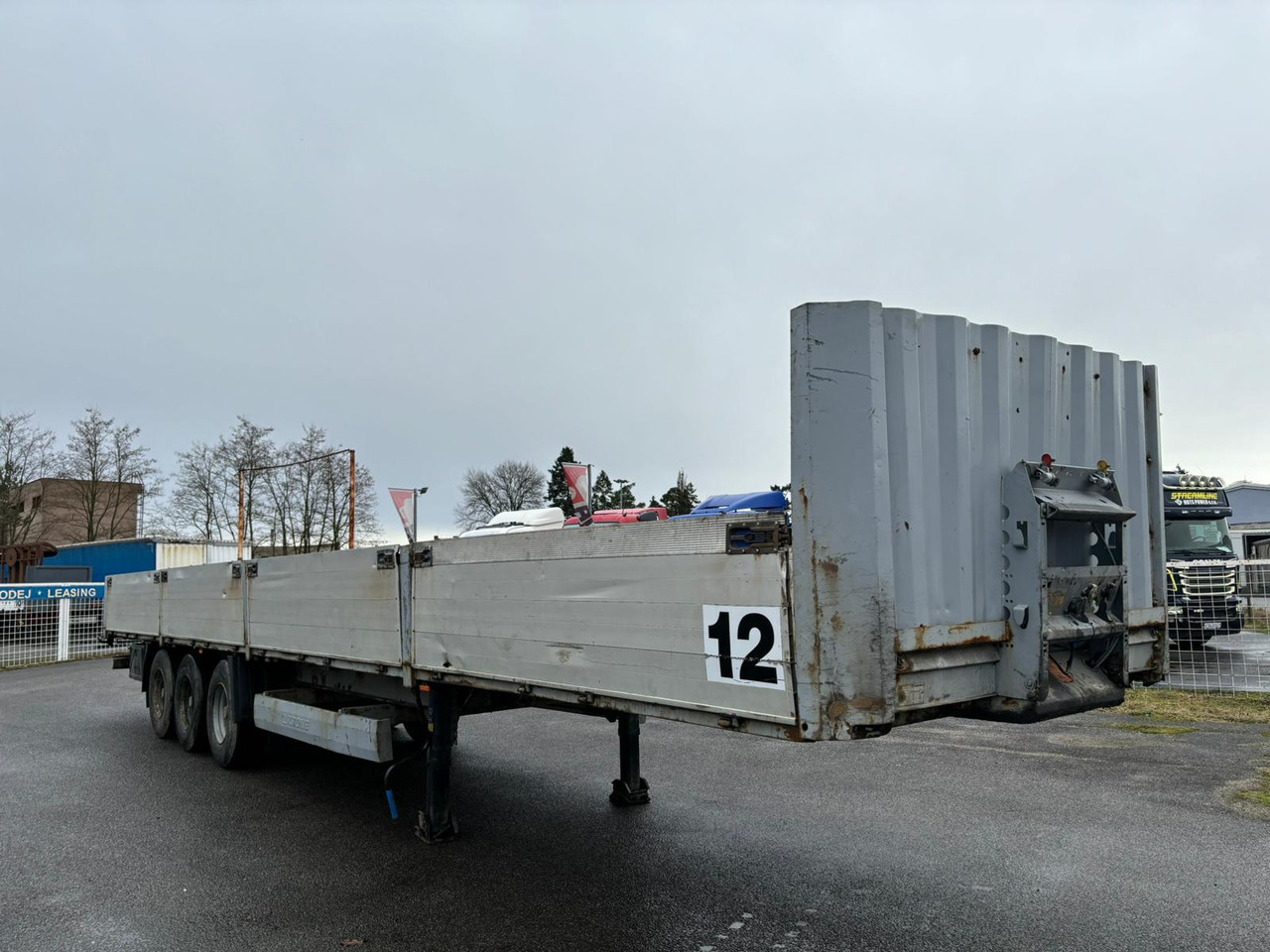 KRONE SD P - Gjysmë rimorkio e hapur/ Platformë: foto 3 KRONE SD P - Gjysmë rimorkio e hapur/ Platformë: foto 3