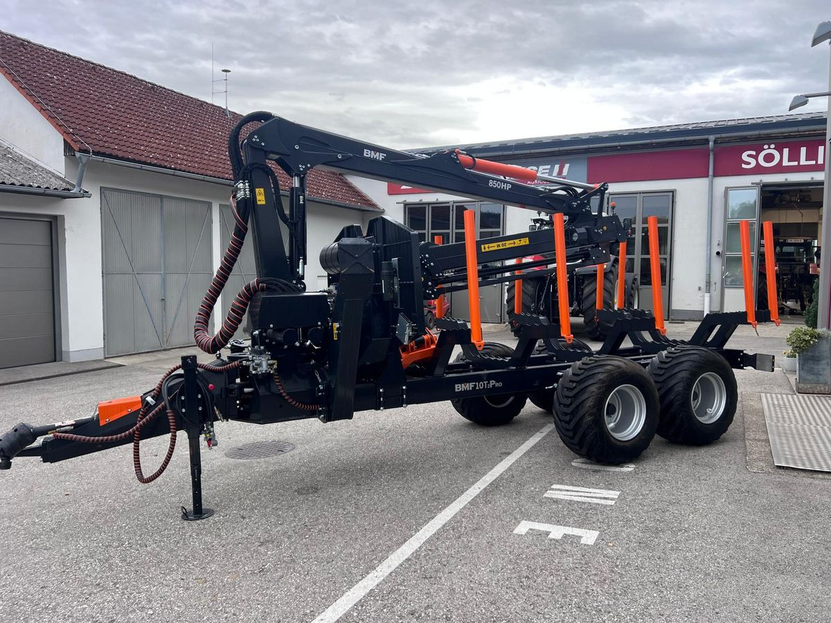 BMF BMF 10T2 mit BMF 850 HP Kran - Rimorkio pylltarie: foto 5 BMF BMF 10T2 mit BMF 850 HP Kran - Rimorkio pylltarie: foto 5