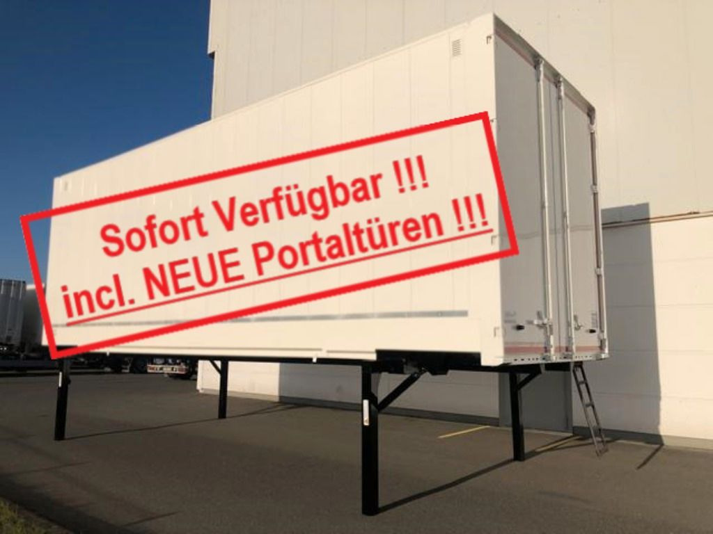 Krone Wechselkoffer Heck Portaltüren - Karroceri - vagonetë e ndërrueshme: foto 1 Krone Wechselkoffer Heck Portaltüren - Karroceri - vagonetë e ndërrueshme: foto 1