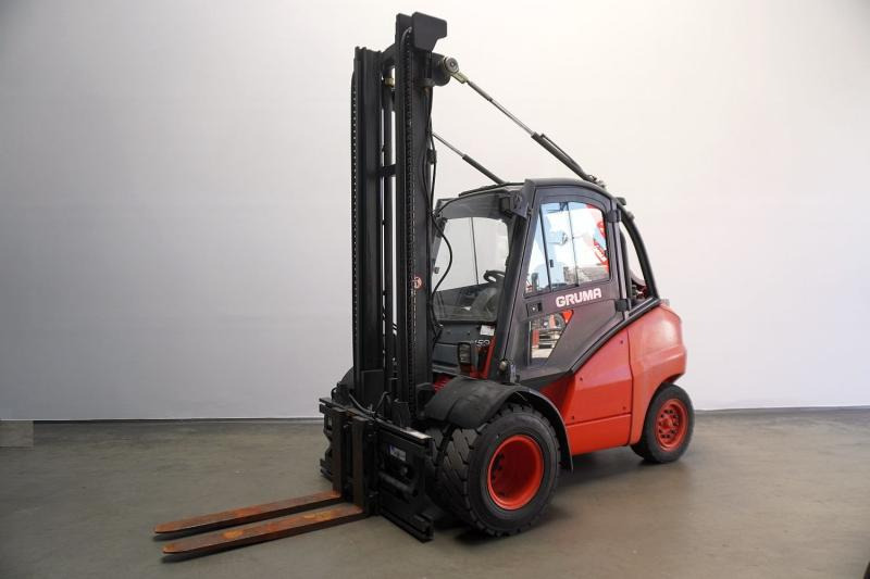 Linde H 50 T 394 - Pirun më gaz: foto 1 Linde H 50 T 394 - Pirun më gaz: foto 1