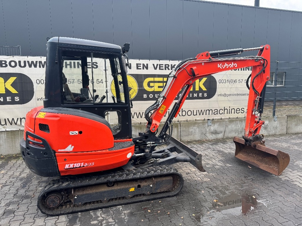Kubota KX 101-3 A - Miniekskavator: foto 1 Kubota KX 101-3 A - Miniekskavator: foto 1