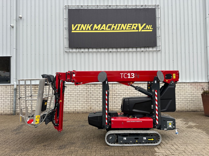 Hinowa TC 13 N - Krah teleskopik, Platform ngritëse tip merimangë: foto 1 Hinowa TC 13 N - Krah teleskopik, Platform ngritëse tip merimangë: foto 1