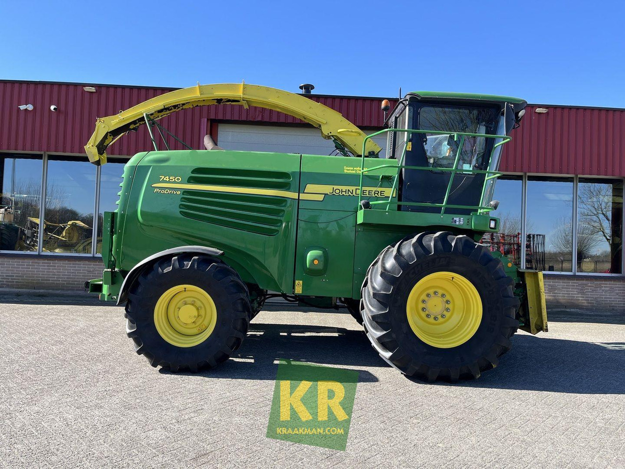 7450 John Deere - Korrëse foragjere: foto 1 7450 John Deere - Korrëse foragjere: foto 1