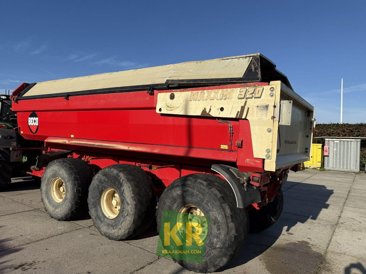 Beco Maxxim 300 - Rimorkio bujqësore vetëshkarkuese/ Shkarkues: foto 5 Beco Maxxim 300 - Rimorkio bujqësore vetëshkarkuese/ Shkarkues: foto 5