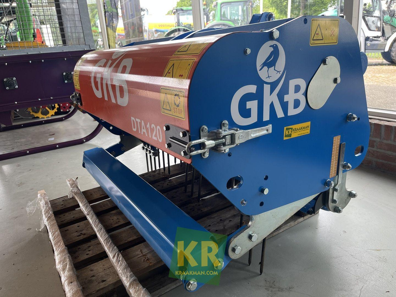 DTA120 diepbeluchter GKB - Pajisje për lirimin e tokës: foto 1 DTA120 diepbeluchter GKB - Pajisje për lirimin e tokës: foto 1