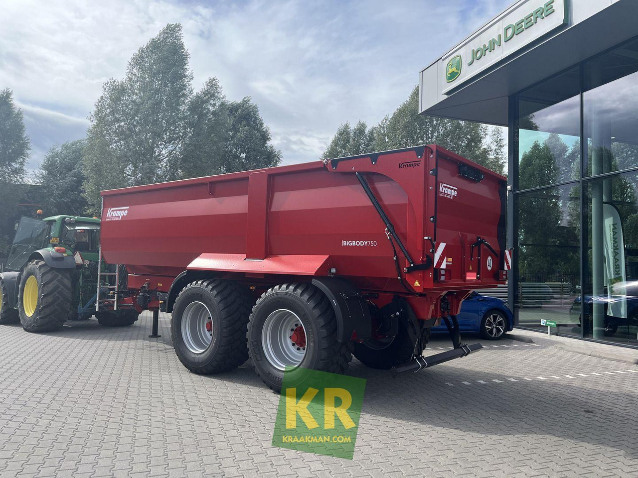 Krampe Big Body 750 - Rimorkio bujqësore vetëshkarkuese/ Shkarkues: foto 3 Krampe Big Body 750 - Rimorkio bujqësore vetëshkarkuese/ Shkarkues: foto 3