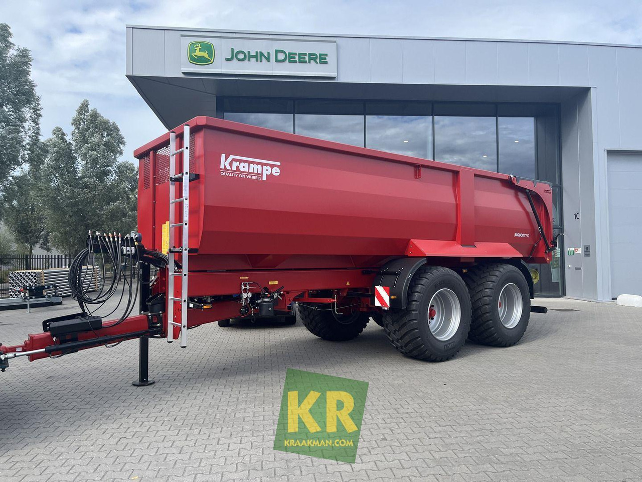 Krampe Big Body 750 - Rimorkio bujqësore vetëshkarkuese/ Shkarkues: foto 1 Krampe Big Body 750 - Rimorkio bujqësore vetëshkarkuese/ Shkarkues: foto 1