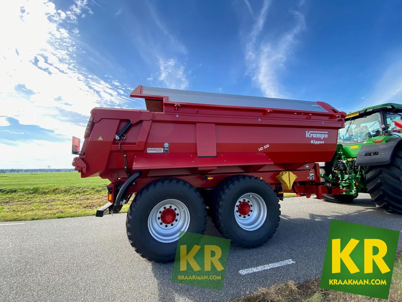 Krampe HD550 - Rimorkio bujqësore vetëshkarkuese/ Shkarkues: foto 2 Krampe HD550 - Rimorkio bujqësore vetëshkarkuese/ Shkarkues: foto 2