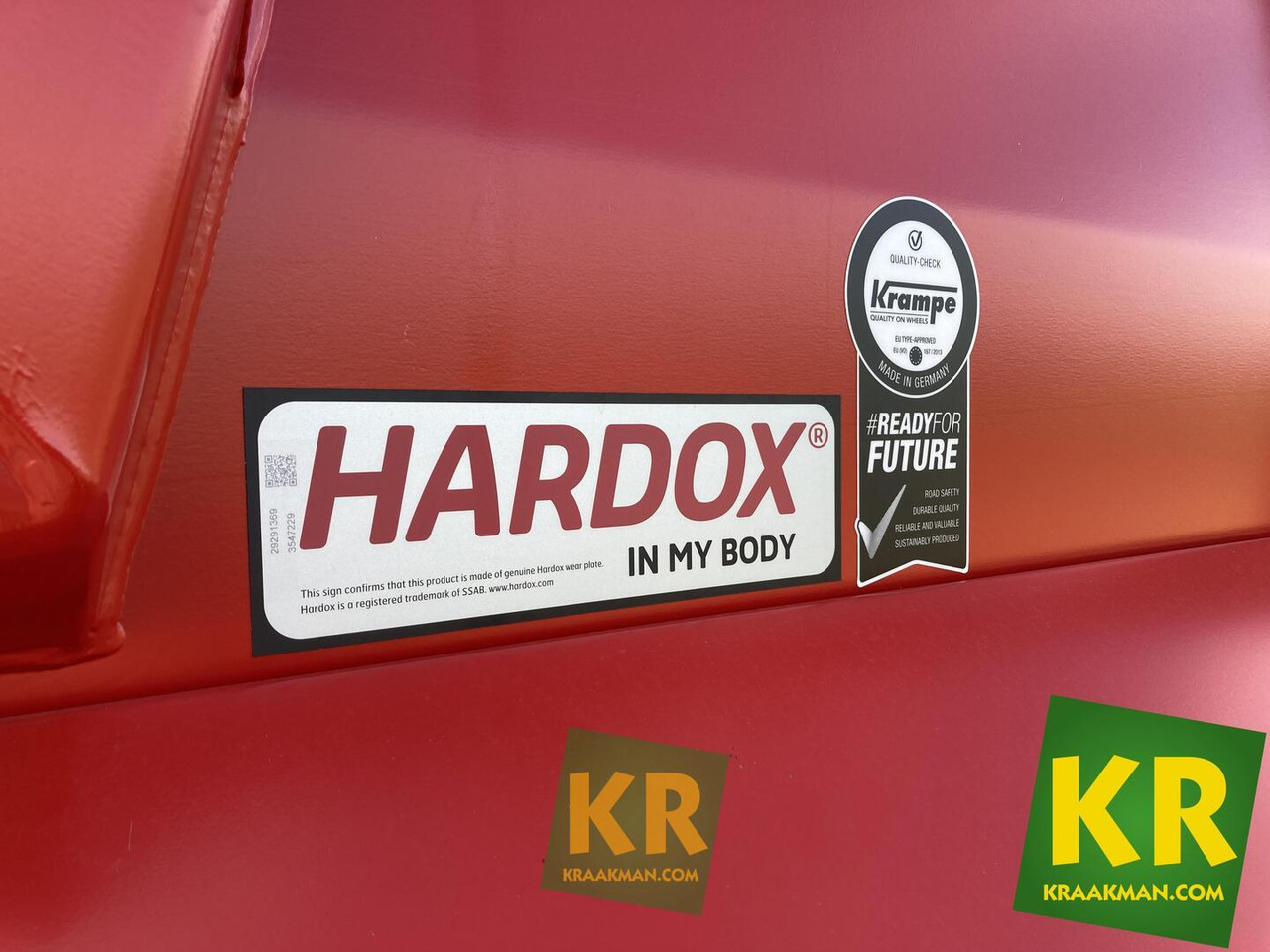 Krampe HD550 - Rimorkio bujqësore vetëshkarkuese/ Shkarkues: foto 4 Krampe HD550 - Rimorkio bujqësore vetëshkarkuese/ Shkarkues: foto 4