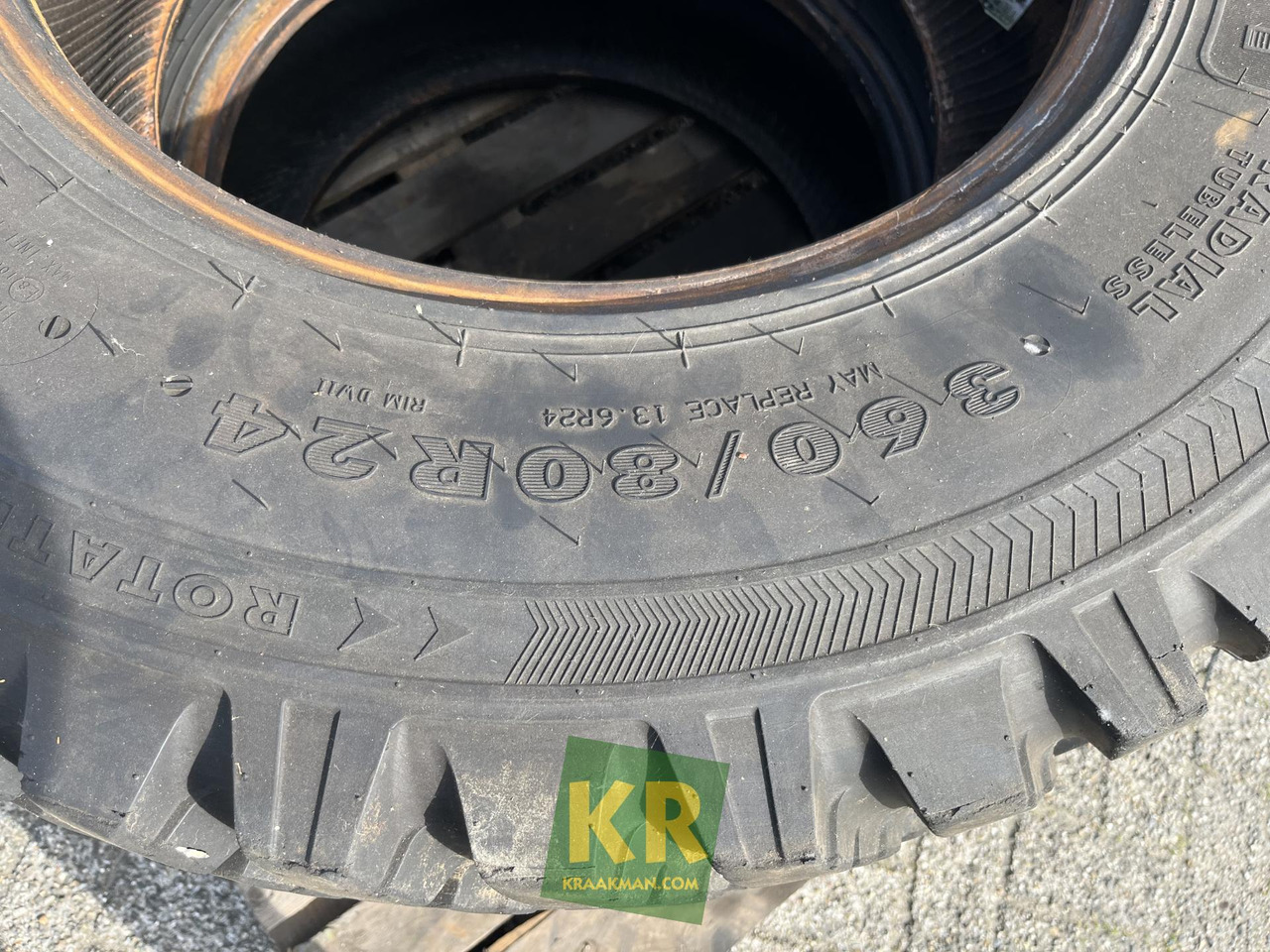 Onbekend merk Nokian 360/80R24 Tri 2 - Gomë për Makineri bujqësore: foto 3 Onbekend merk Nokian 360/80R24 Tri 2 - Gomë për Makineri bujqësore: foto 3
