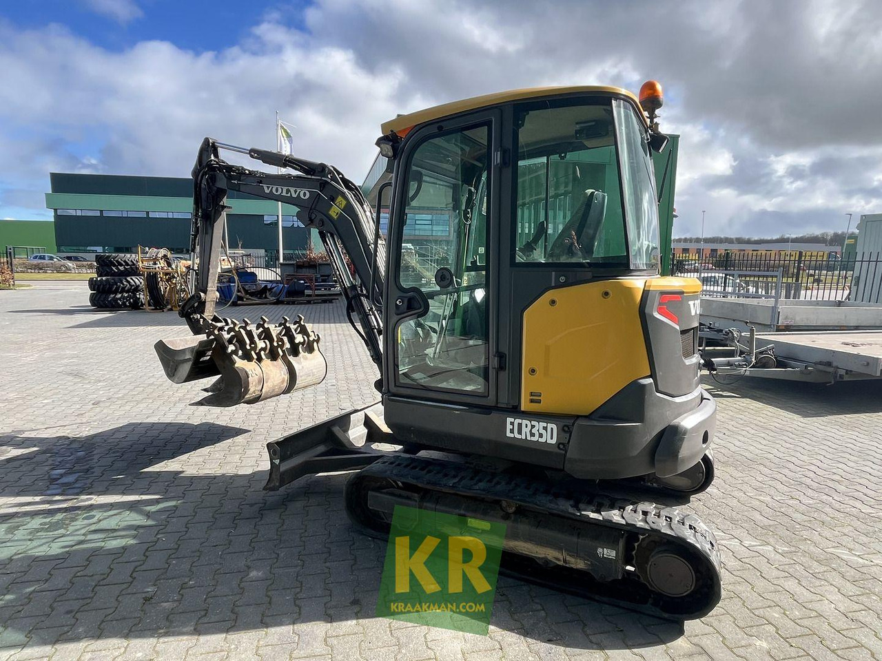 Volvo ECR 35 D - Ekskavator me zinxhirë: foto 5 Volvo ECR 35 D - Ekskavator me zinxhirë: foto 5