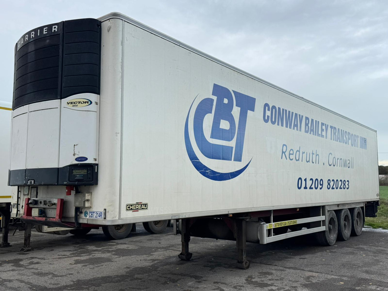 Chereau 2007 Vector 1800 – CBT214R - Gjysmë rimorkio frigorifer: foto 1 Chereau 2007 Vector 1800 – CBT214R - Gjysmë rimorkio frigorifer: foto 1