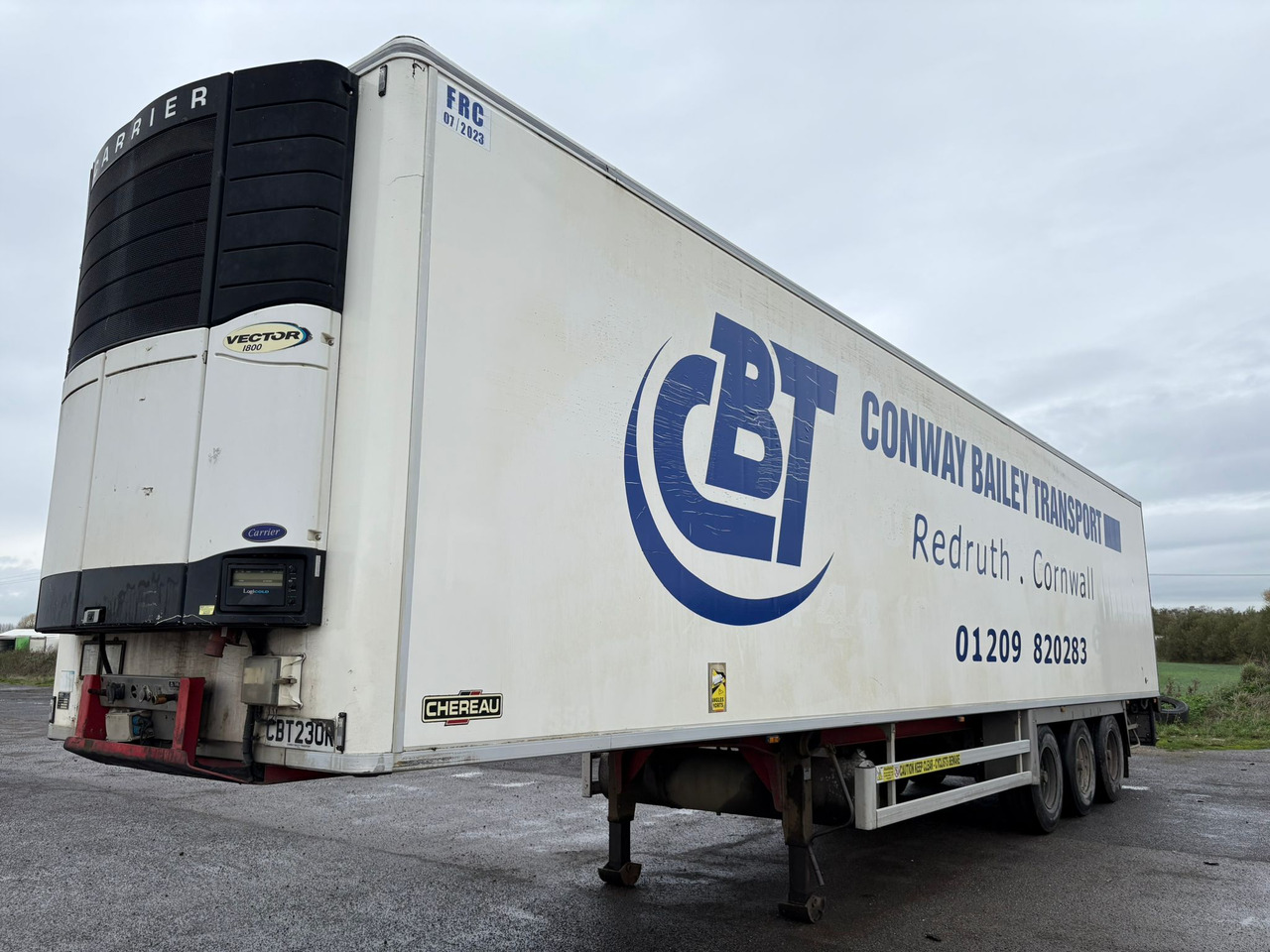 Chereau 2007 Vector 1800 – CBT230R - Gjysmë rimorkio frigorifer: foto 1 Chereau 2007 Vector 1800 – CBT230R - Gjysmë rimorkio frigorifer: foto 1